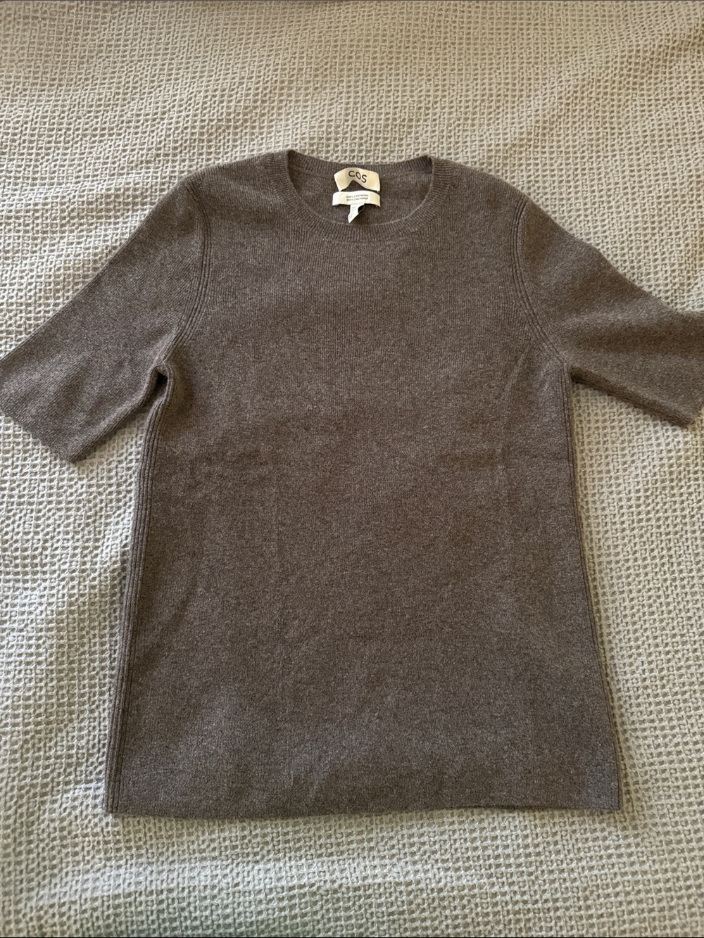 COS Crewneck Short-Sleeve Knit